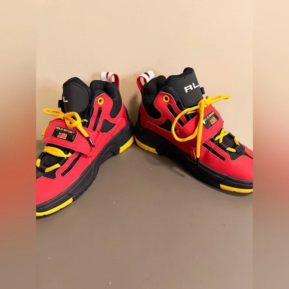 Men’s Polo Sport Ralph Lauren PS 100 High Top Sneakers